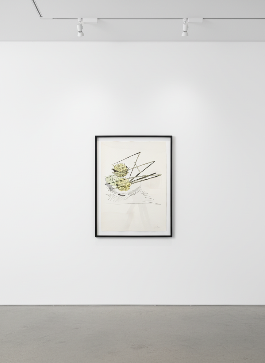 Andy Warhol - Flowers (Hand Colored) F.S. II.116, 1974, Screenprint hand-colored with Dr. Martin’s aniline watercolor dyes...