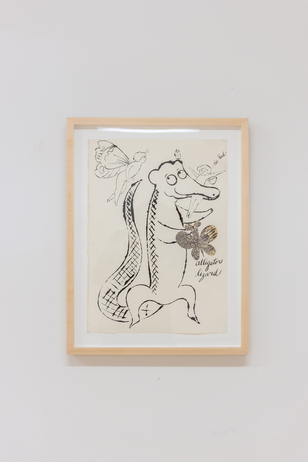 Andy Warhol - From The Wonderful World of Fleming-Joffe, Alligator Lizard, 1960, Photo lithographed illustration
