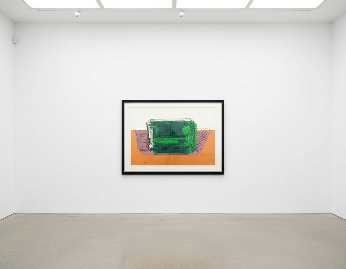 Andy Warhol - Gems F.S. II 188, 1978, Screen print on Strathmore Bristol paper