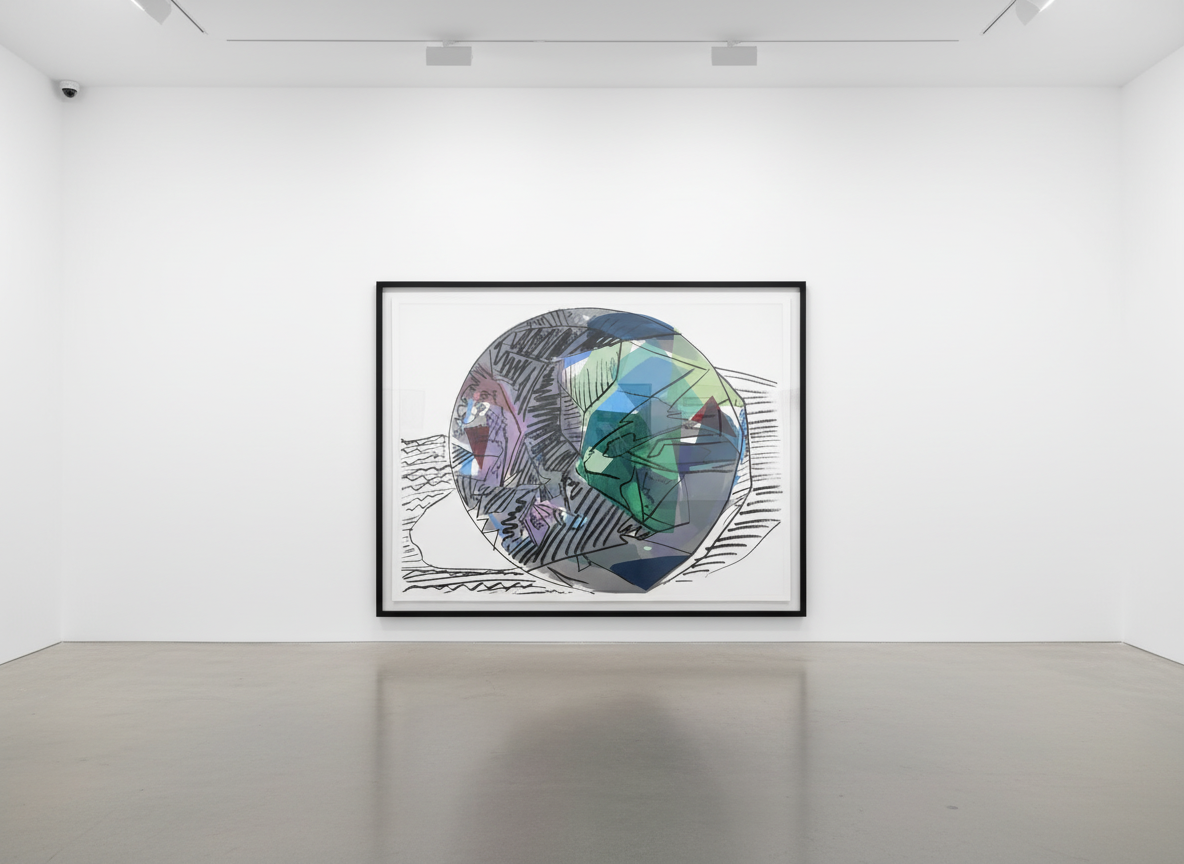 Andy Warhol - Gems F.S. II 189, 1978, Screen print on Strathmore Bristol paper