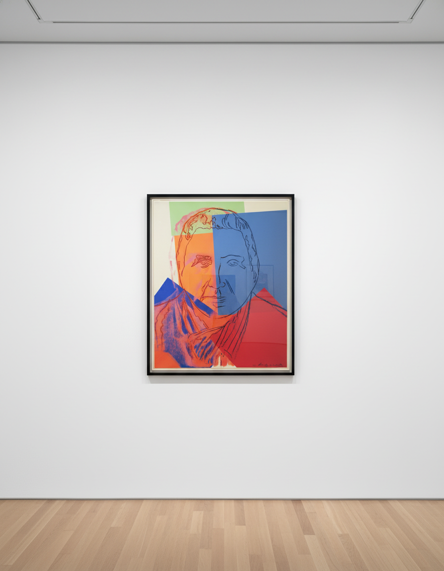 Andy Warhol - Gertrude Stein F.S. II 227, from Ten Portraits Of Jews Of The Twentieth Century, 1980, Screen print