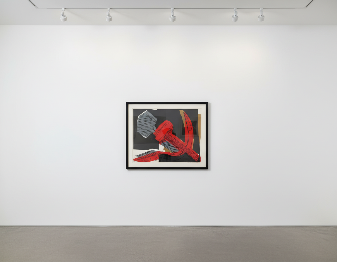 Andy Warhol - Hammer And Sickle (F & S. II 164), 1977, Screen print on Strathmore Bristol Paper
Signed and numbered in pen...