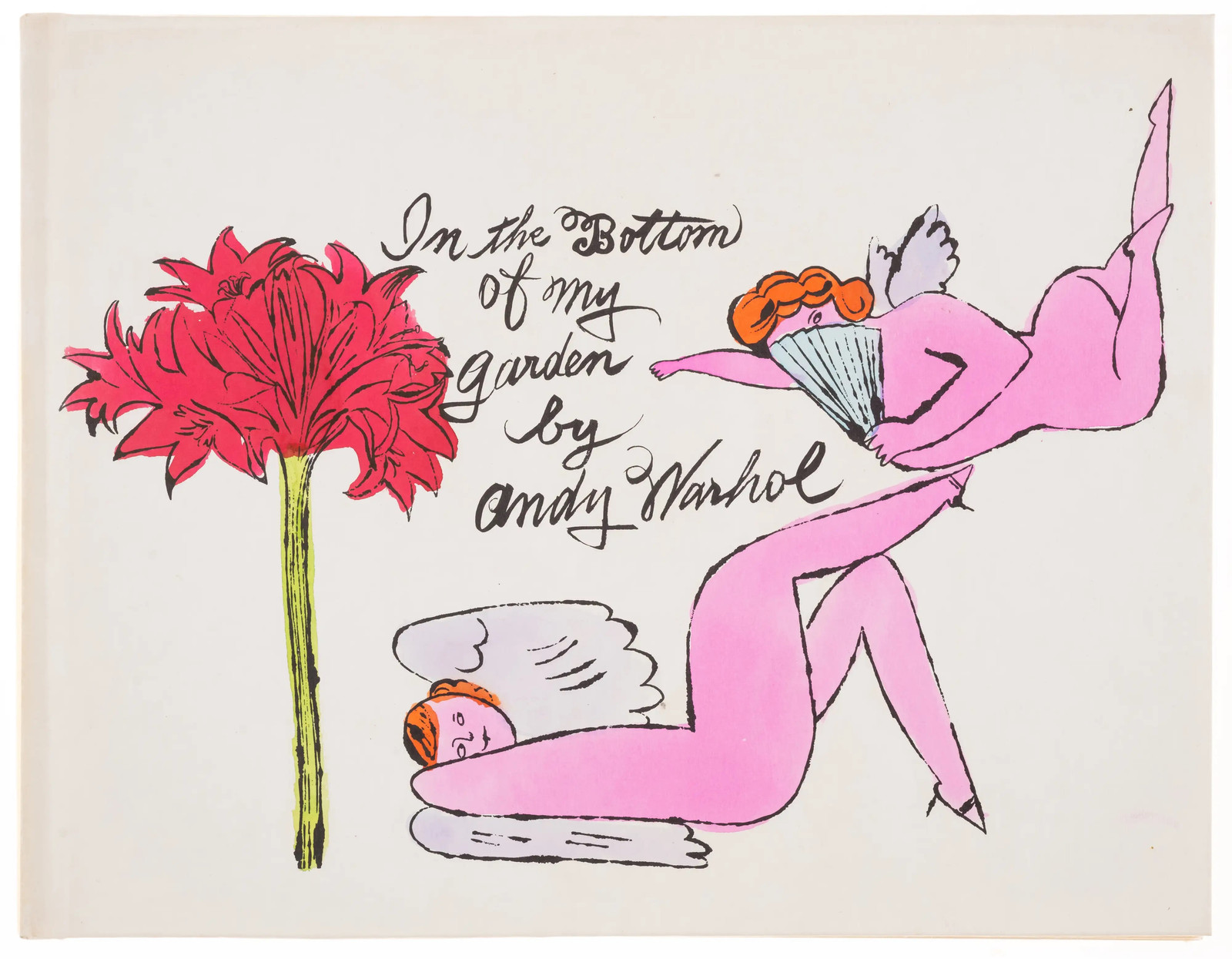 Andy Warhol - In The Bottom Of My Garden, 1956, From Left To Right In The Bottom Of My Garden (Cover) , 1956Offset color l...