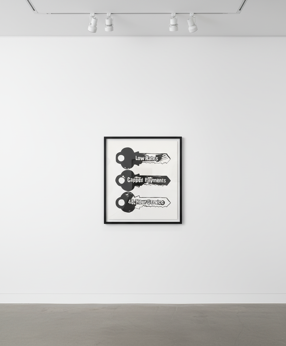 Andy Warhol - Key Service Positive, 1985-86, Acrylic and silkscreen ink on canvas