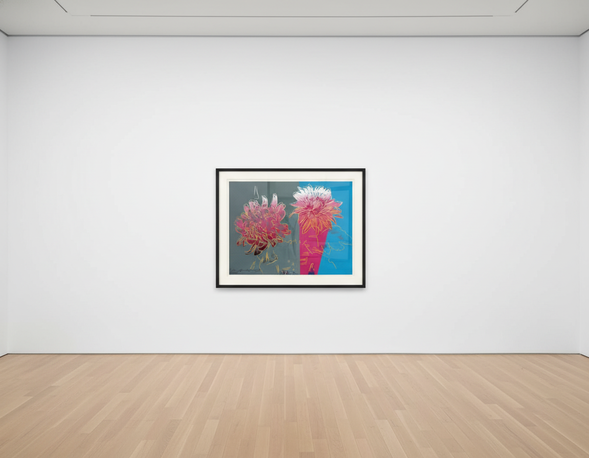 Andy Warhol - Kiku F.S. II 308, 1983, Screen print on Rives BFK paper