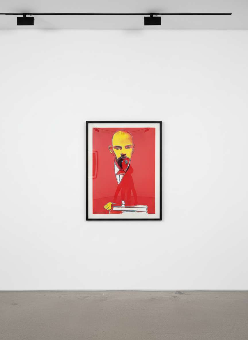 Andy Warhol - Lenin Trial Proof TP 13/46, 1987, Screen print on Arches 88 paper