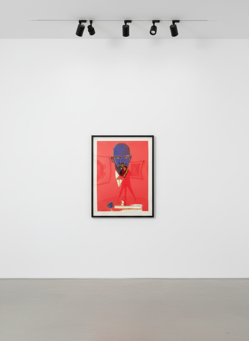 Andy Warhol - Lenin Trial Proof TP 45/46, 1987, Screen print on Arches 88 paper