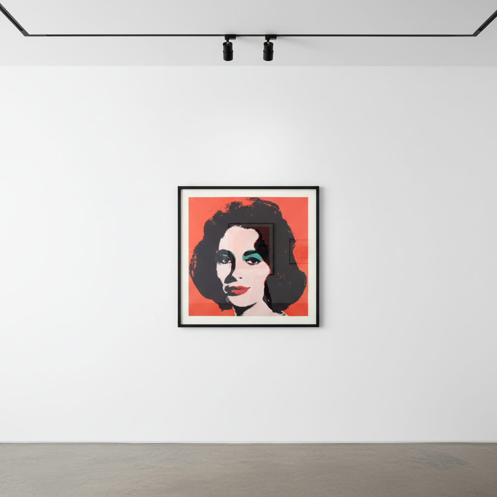 Andy Warhol - Liz F.S. II 7, 1964, Offset lithograph on paper