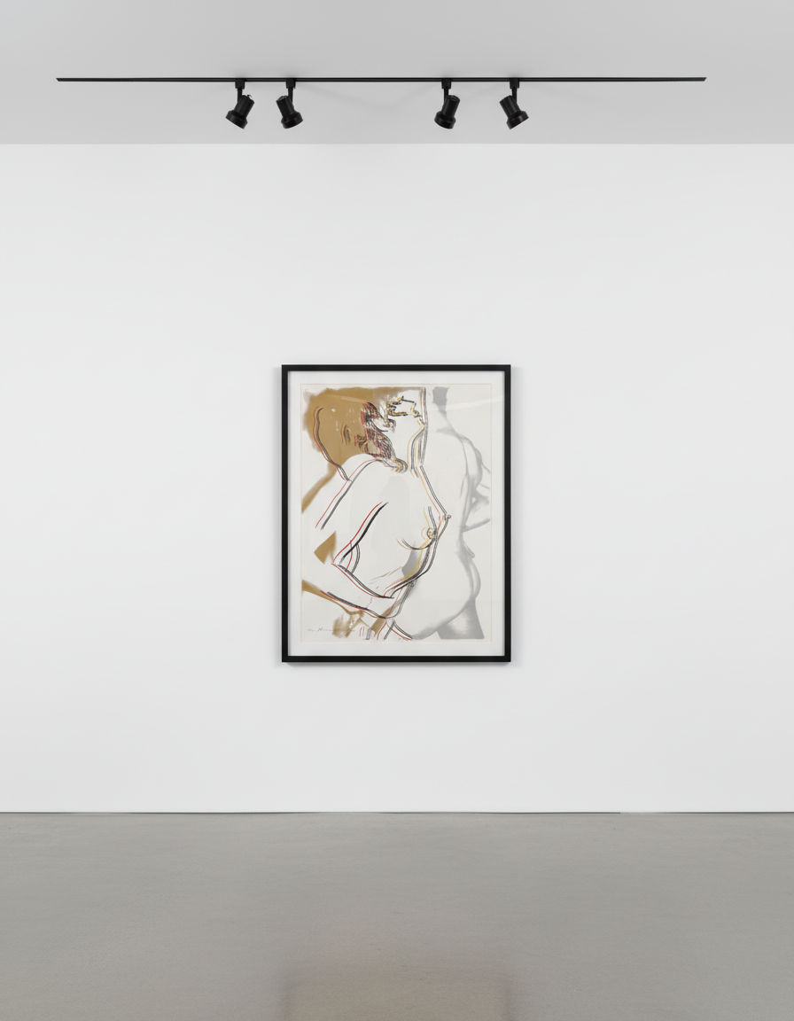 Andy Warhol - Love F.S. II 310, 1983, Screen print on Rives BFK paper