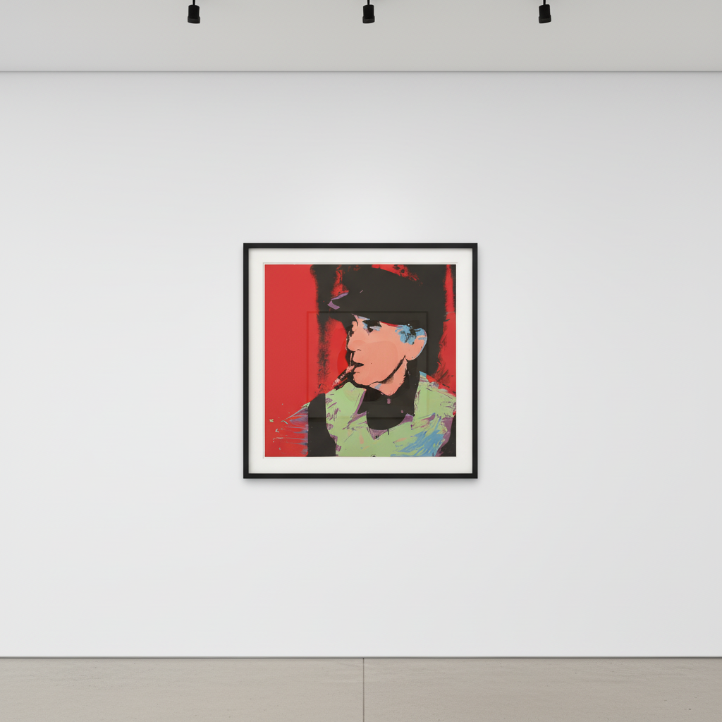 Andy Warhol - Man Ray F.S. II 149, 1974, Screen print on Paper
Signed, numbered