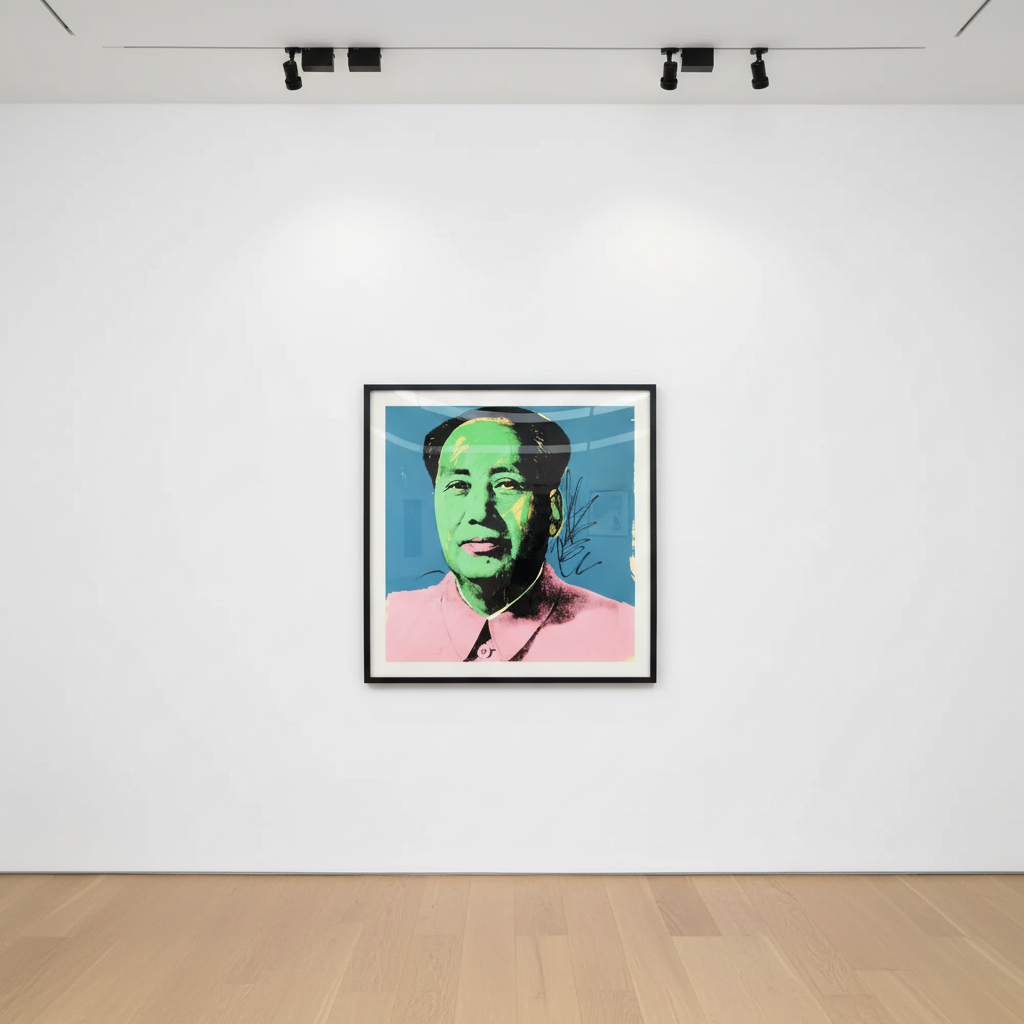 Andy Warhol - Mao F.S. II 93, 1972, Screen print on Beckett High White Paper