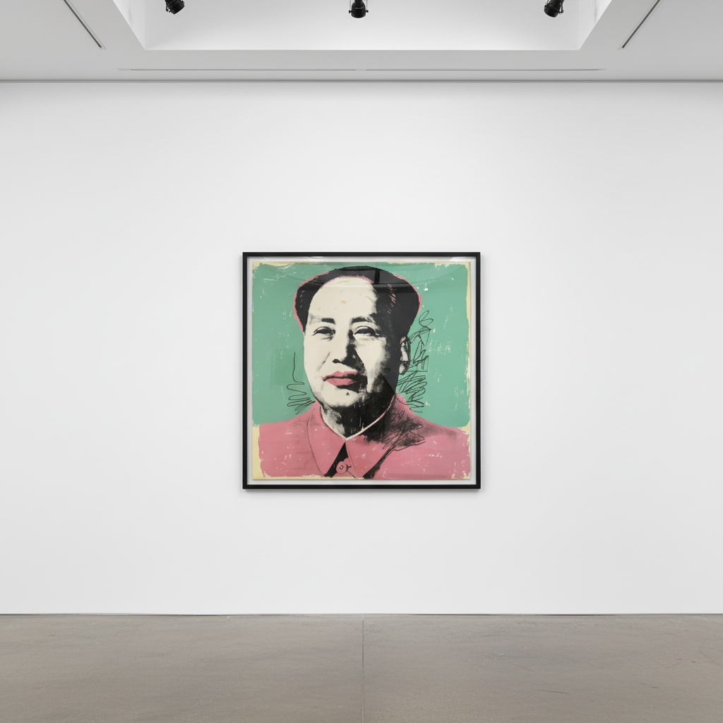 Andy Warhol - Mao F.S. II 95, 1972, Screen print on Beckett High White Paper