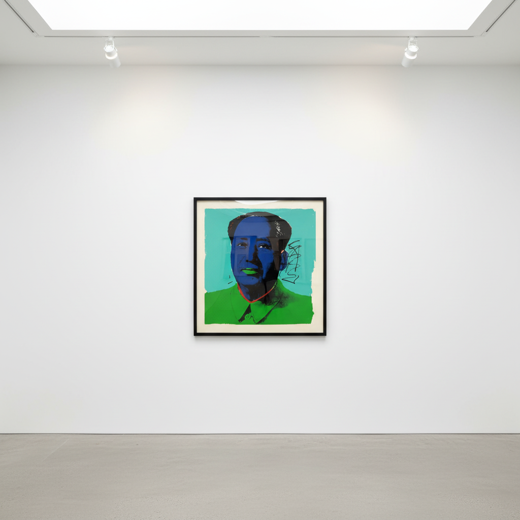 Andy Warhol - Mao F.S. II 99, 1972, Screen print on Beckett High White Paper