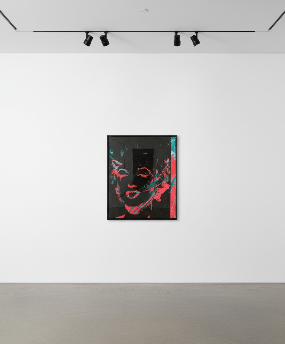 Andy Warhol - Marilyn Monroe Reversal, 1980, Oil on canvas