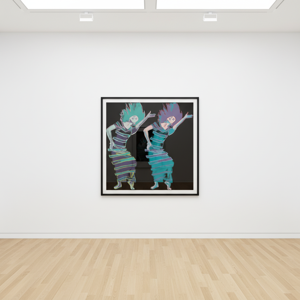 Andy Warhol - Martha Graham (F.S. II 387 )  Satyric Festival Song, 1986, Screen print on Lenox Museum Board
Signed and num...