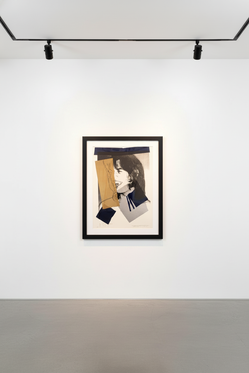 Andy Warhol - Mick Jagger F.S. II 142, 1975, Screen print