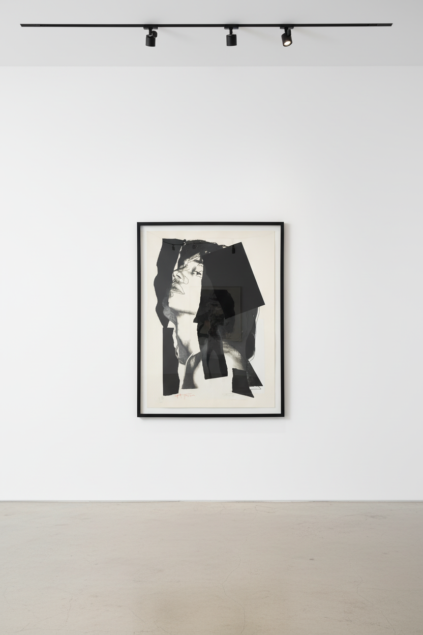 Andy Warhol - Mick Jagger F.S. II 144, 1975, Screen print