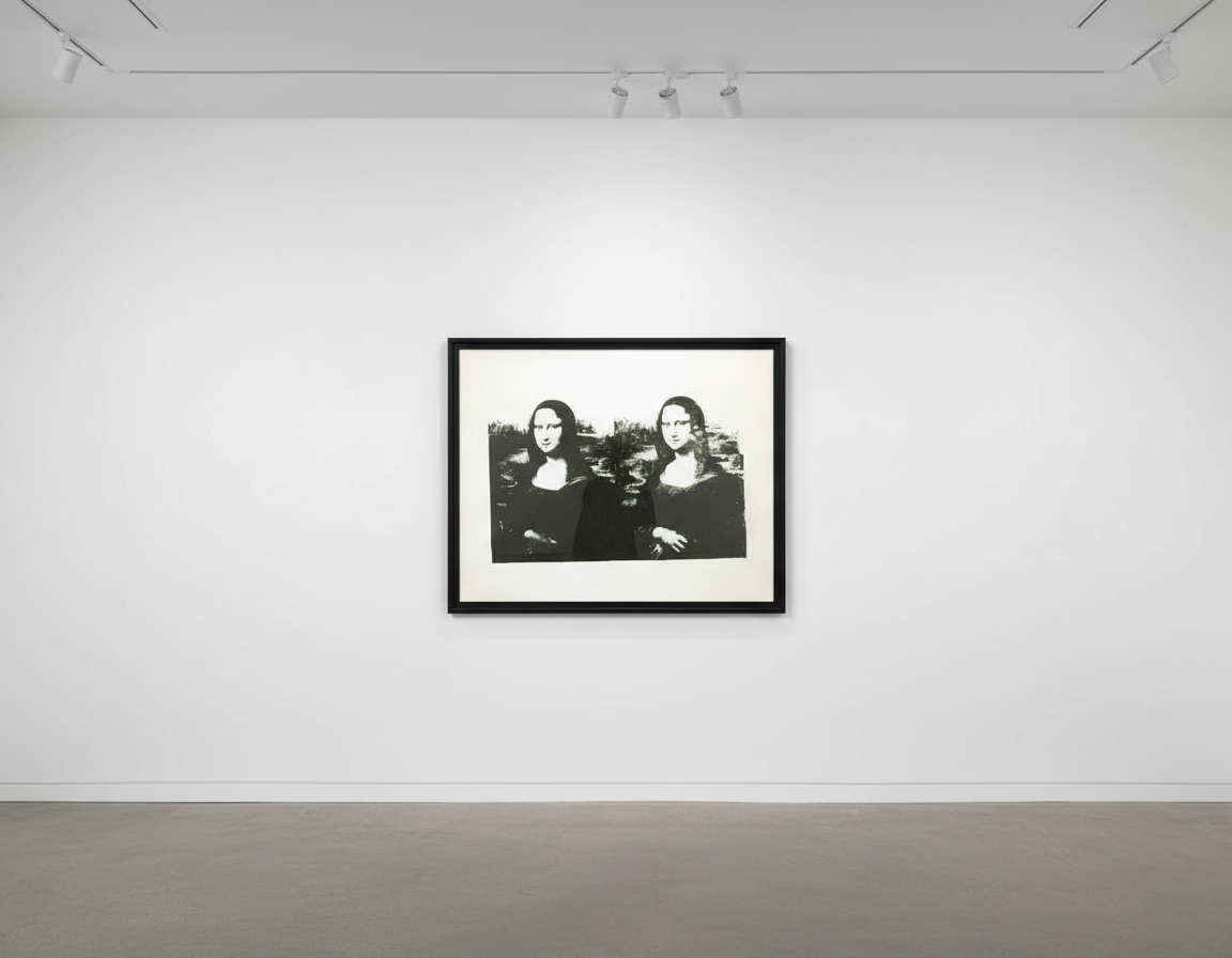 Andy Warhol - Mona Lisa F.S. IIIA 13 (B), 1978, Screen Print on Vellum Paper