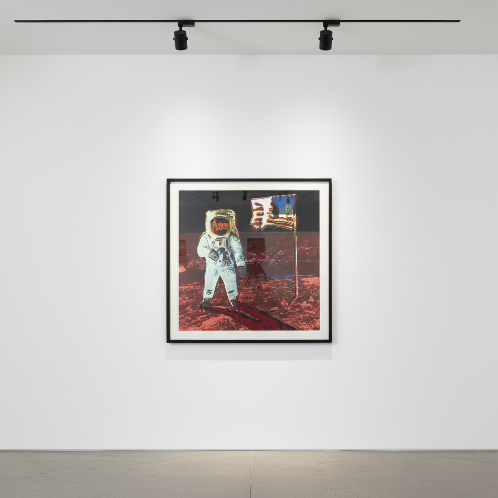 Andy Warhol - Moonwalk Trial Proof TP 34/66, 1987, Screenprint in a unique color combination, 1987, with the printed signa...