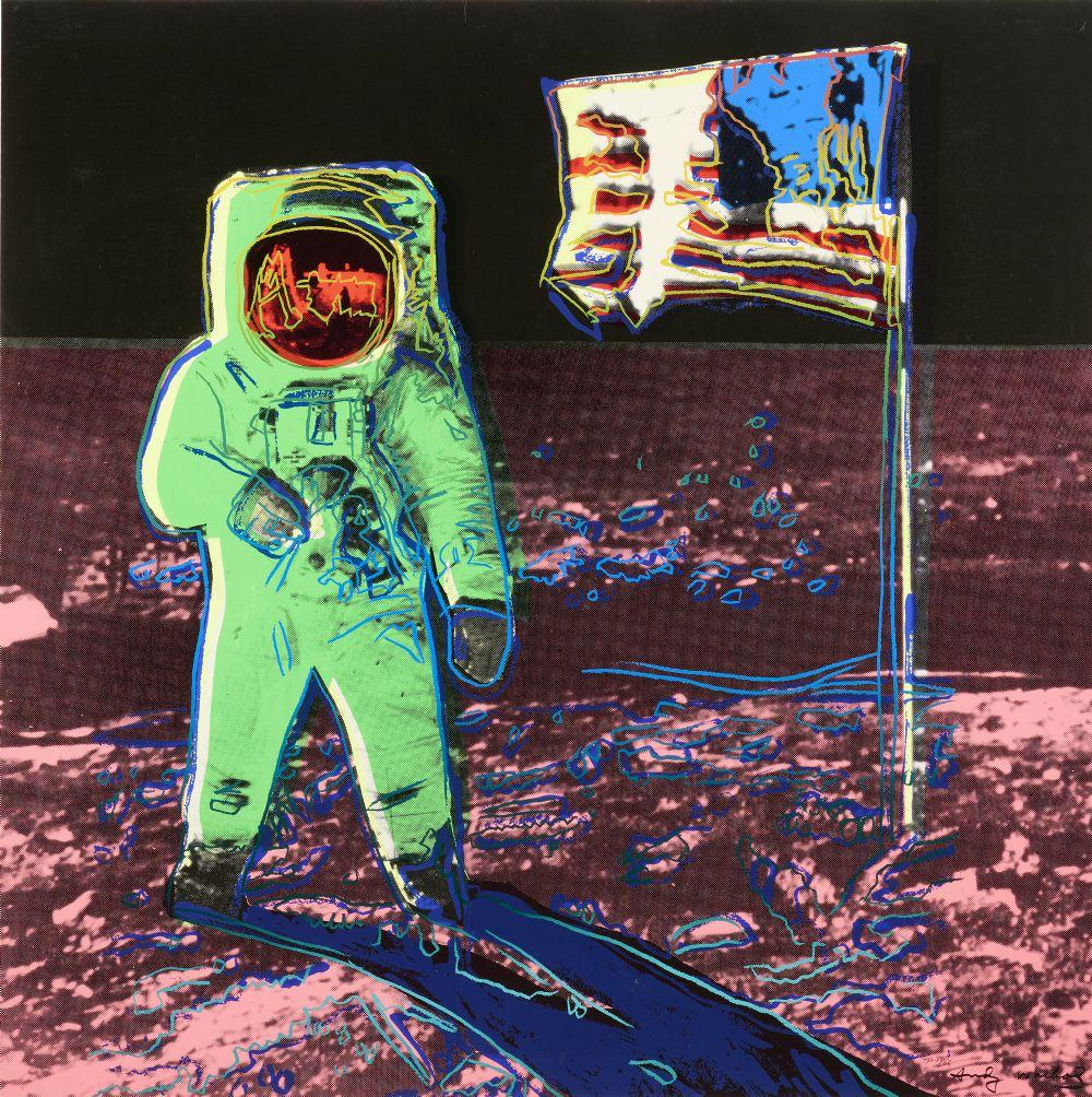 Andy Warhol - Moonwalk Trial Proof TP 39/66, 1987, Screenprint in a unique combination of colours, 1987, with the artist's...