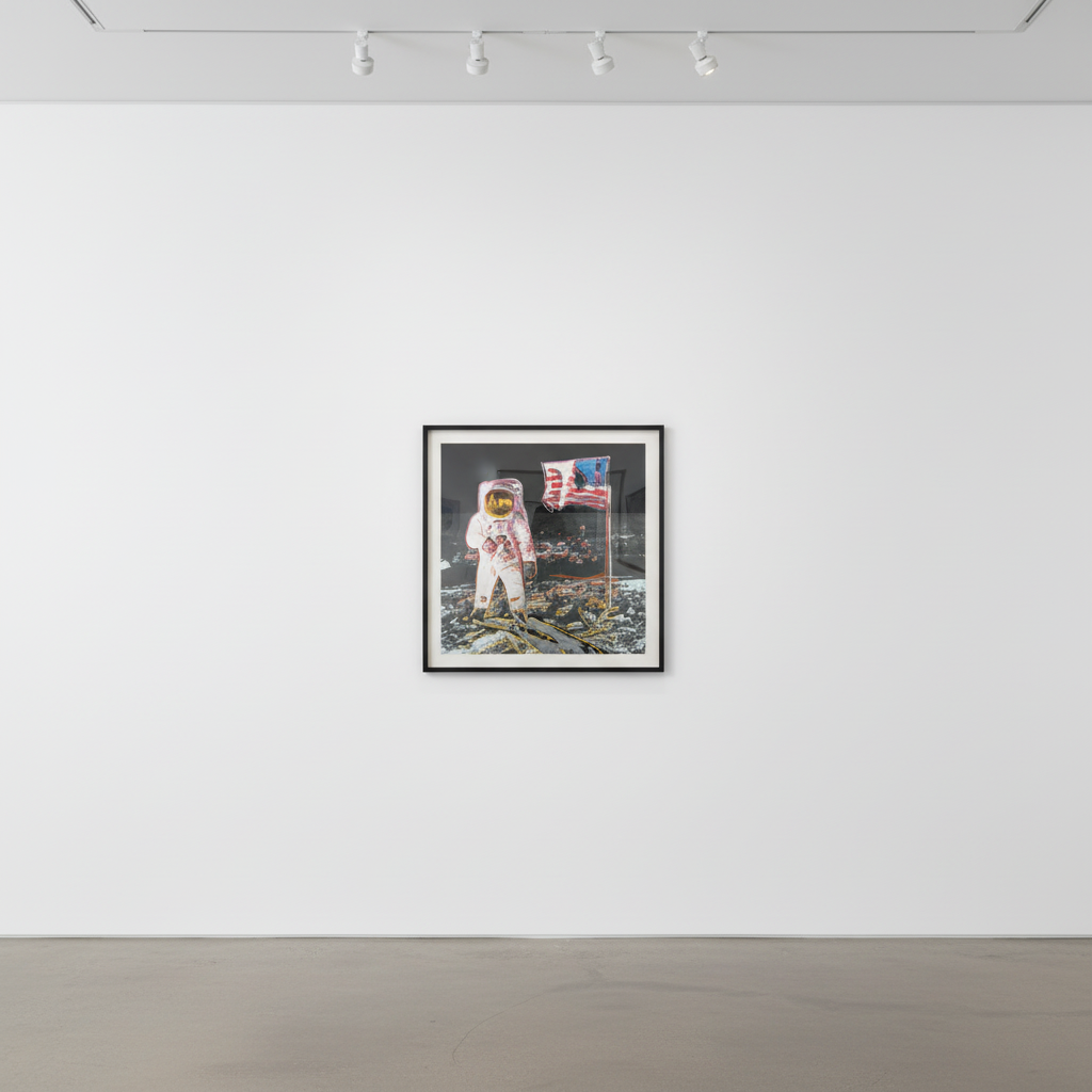 Andy Warhol - Moonwalk Trial Proof TP 41/66, 1987, Unique screenprint in colors, on Lenox Museum Board, the full sheet,
S....