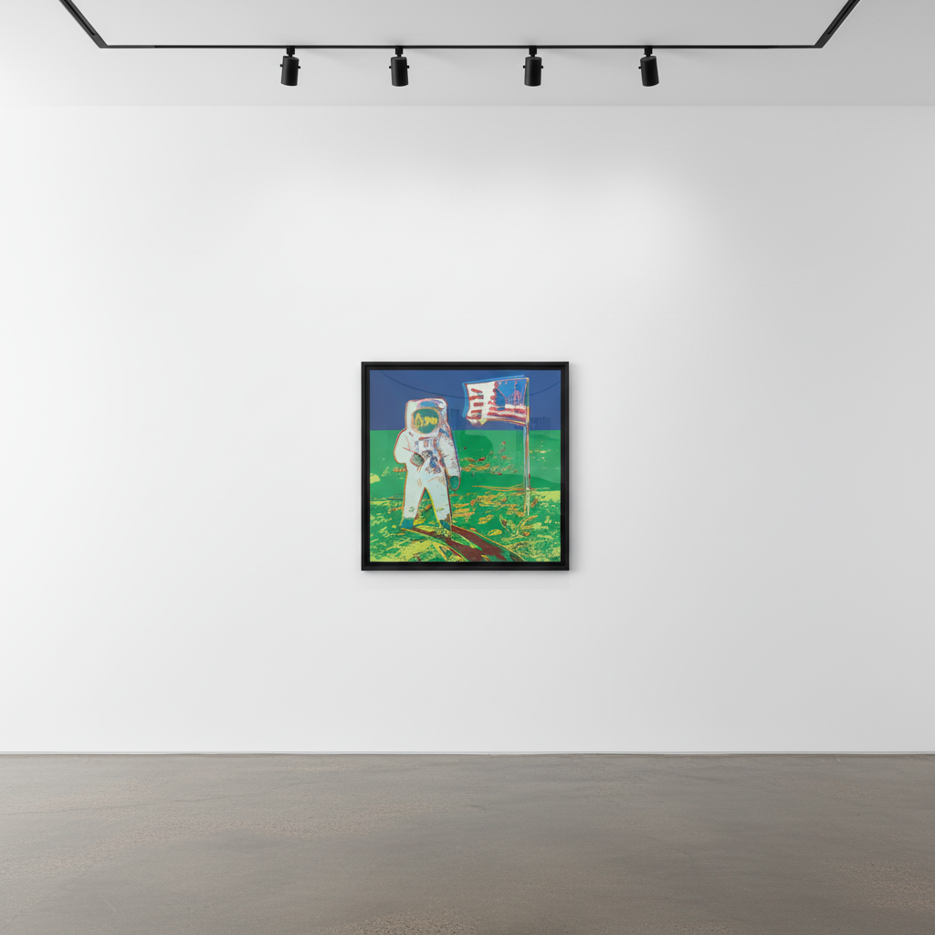 Andy Warhol - Moonwalk Trial Proof TP 9/66, 1987, Unique screenprint in colors, 1987, on Lenox Museum Board, with the arti...