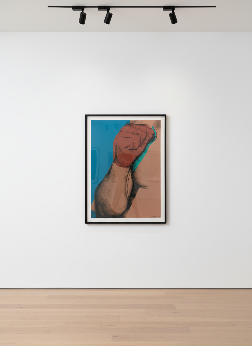 Andy Warhol - Muhammad Ali F.S. II 181, 1978, Screen print