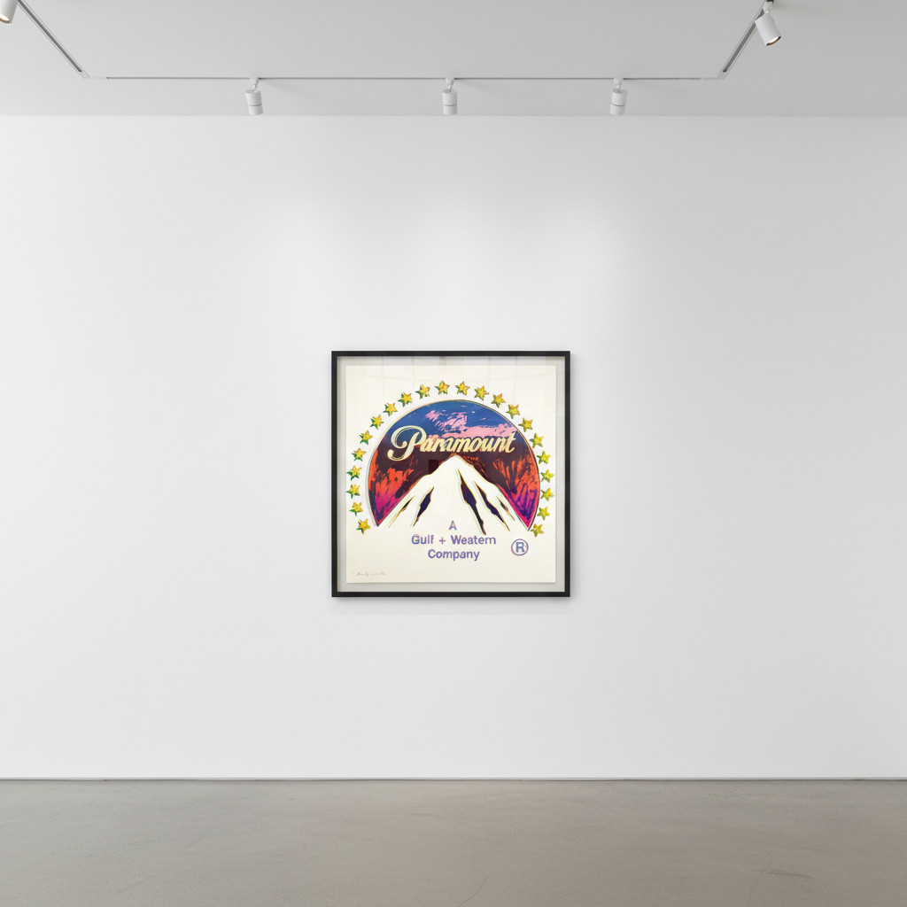 Andy Warhol - Paramount F.S. II 352, from Ads, 1985, Screen print on Lenox Museum Board