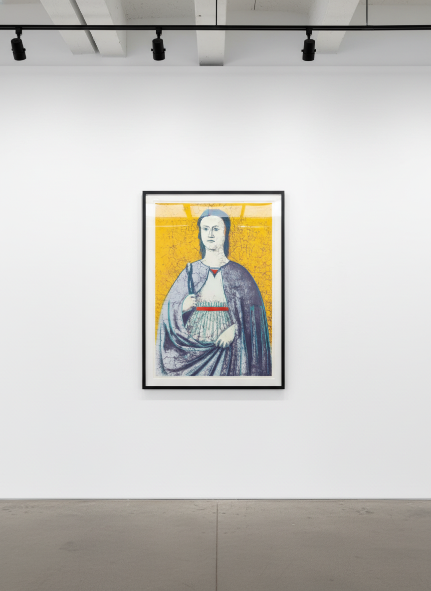 Andy Warhol - Saint Apollonia F.S. II 333, 1984, Screen print on Essex Offset Kid Finish paper