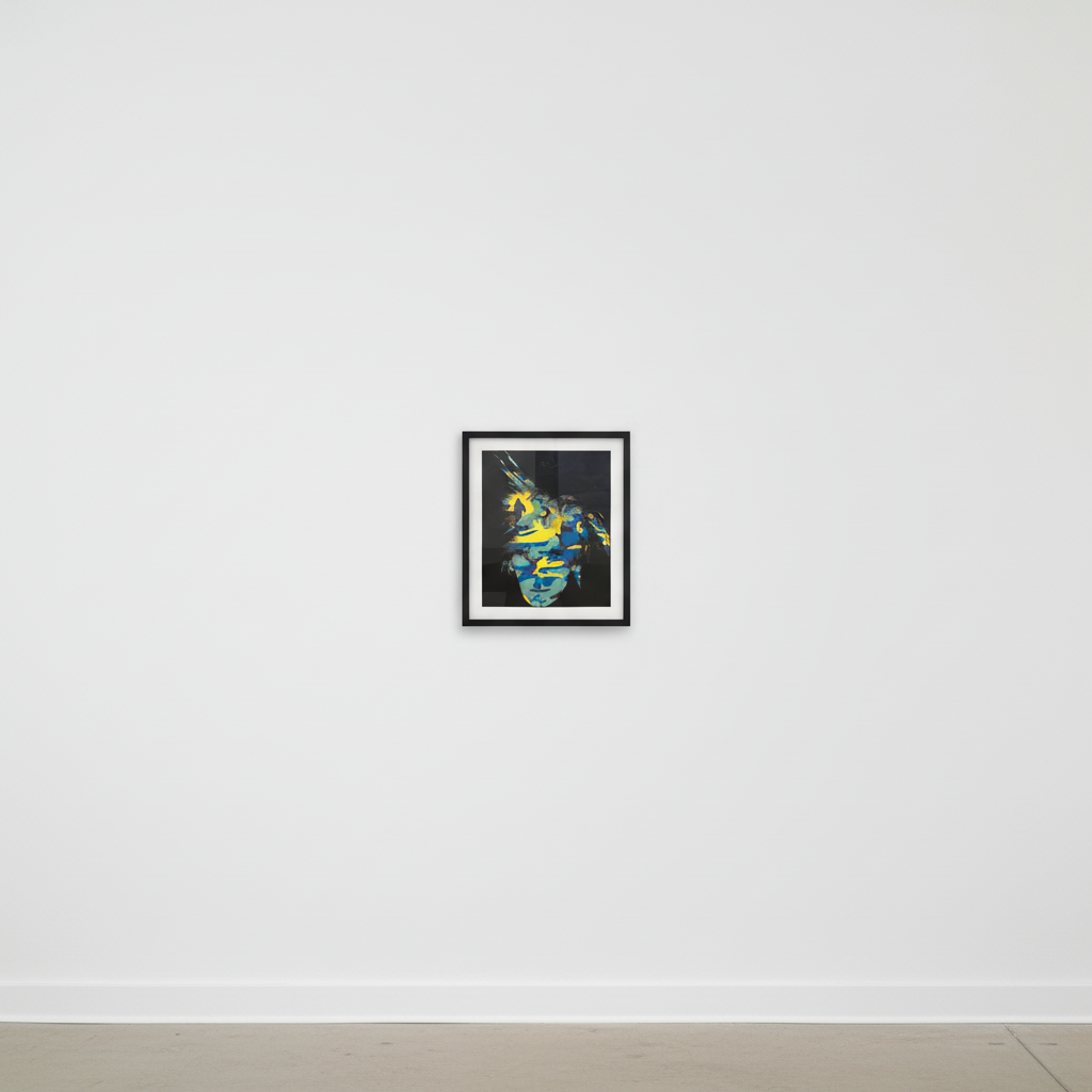 Andy Warhol - Self Portrait, 1981, Polaroid photograph