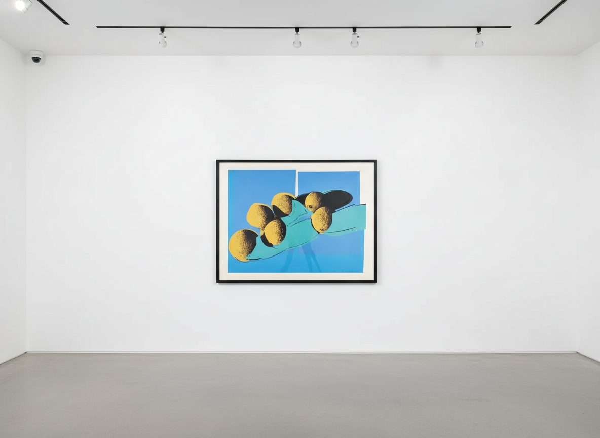 Andy Warhol - Space Fruit: Still Lifes, Cantaloupes F.S. II 201, 1979, Screen print on Lenox Museum Board
