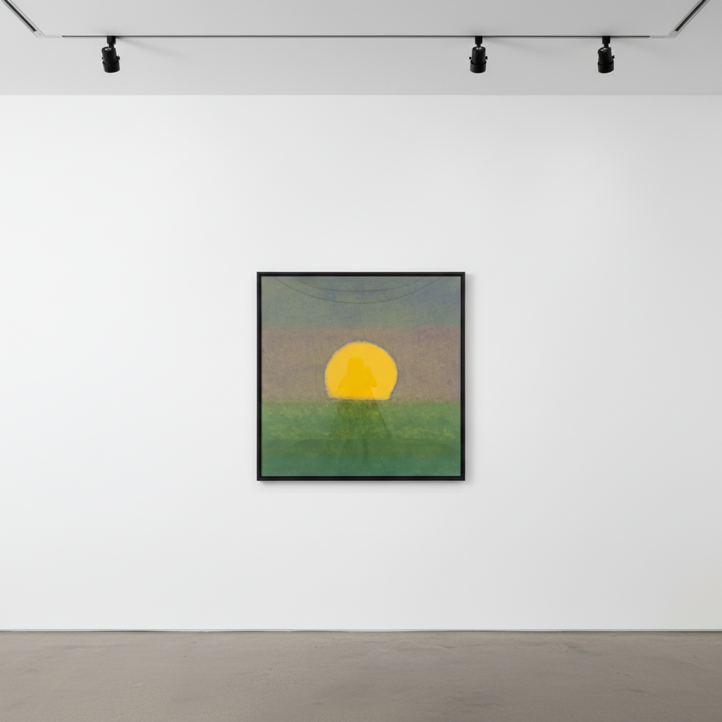 Andy Warhol - Sunset F.S. II 85-88 Green, 1972, Screen print