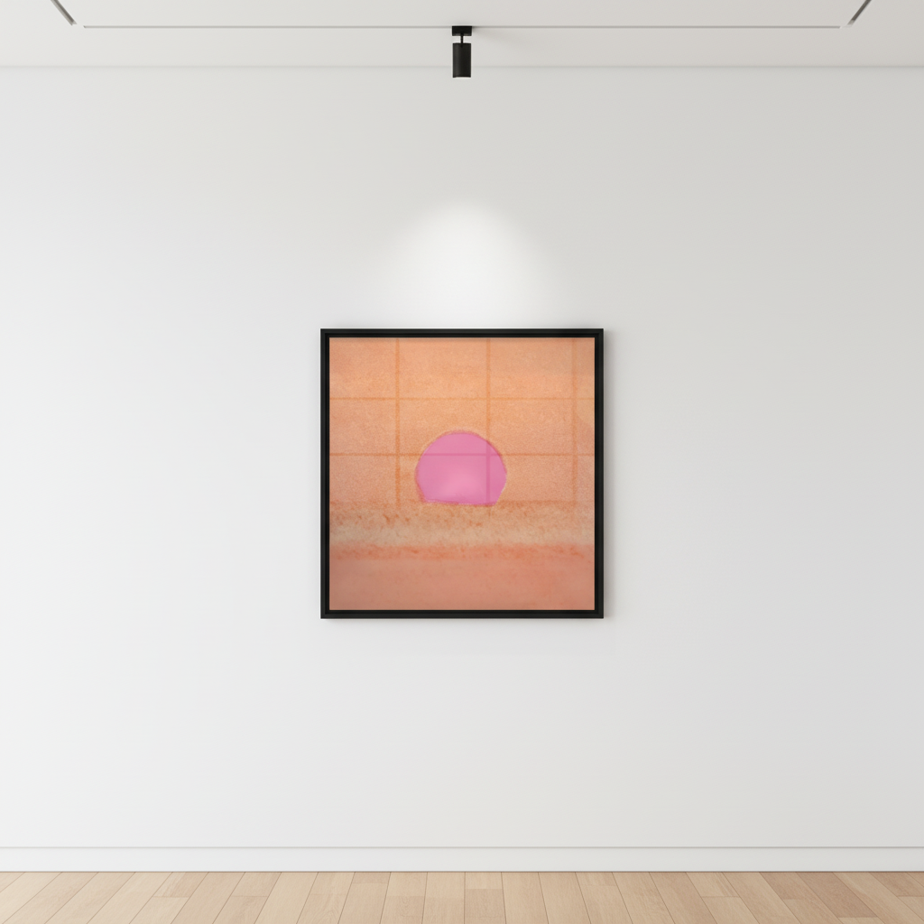 Andy Warhol - Sunset F.S. II 85-88 Peach, 1972, Screen print