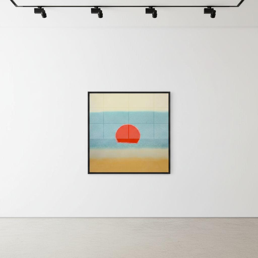 Andy Warhol - Sunset F.S. II 85-88 (Red), 1972, Screen print