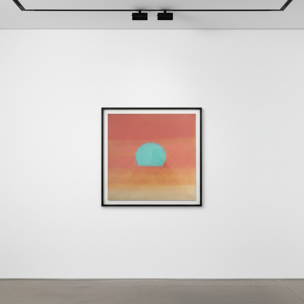 Andy Warhol - Sunset F.S. II 85 - 88 Turquoise, 1972, Screen print