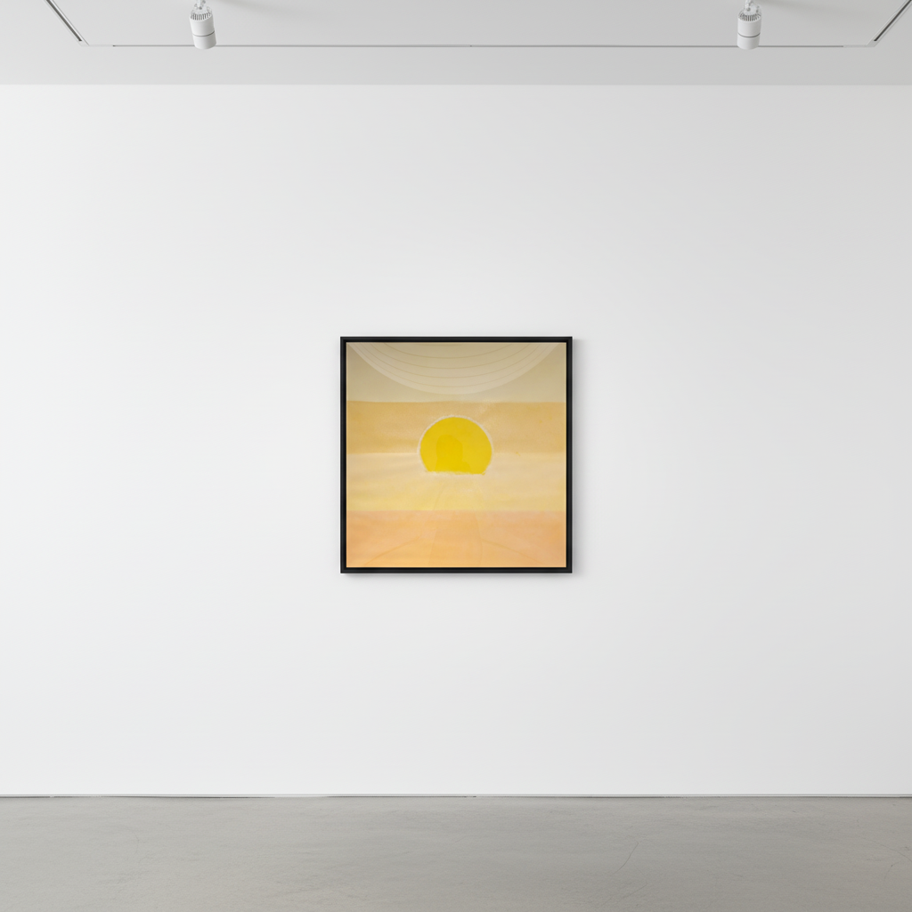 Andy Warhol - Sunset F.S. II 85 - 88 Yellow, 1972, Screen print