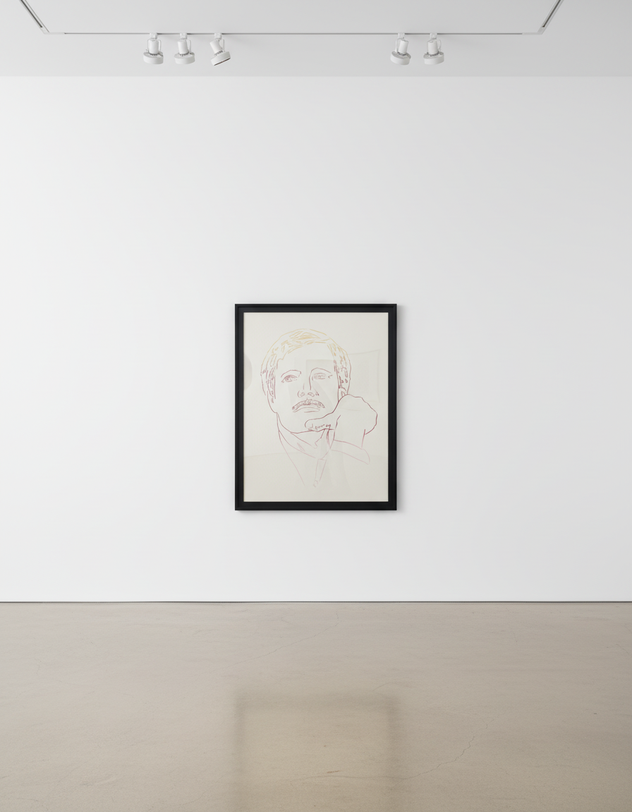 Andy Warhol - Ted Turner F.S. IIIB.45, 1986, Screen print on HMP paper