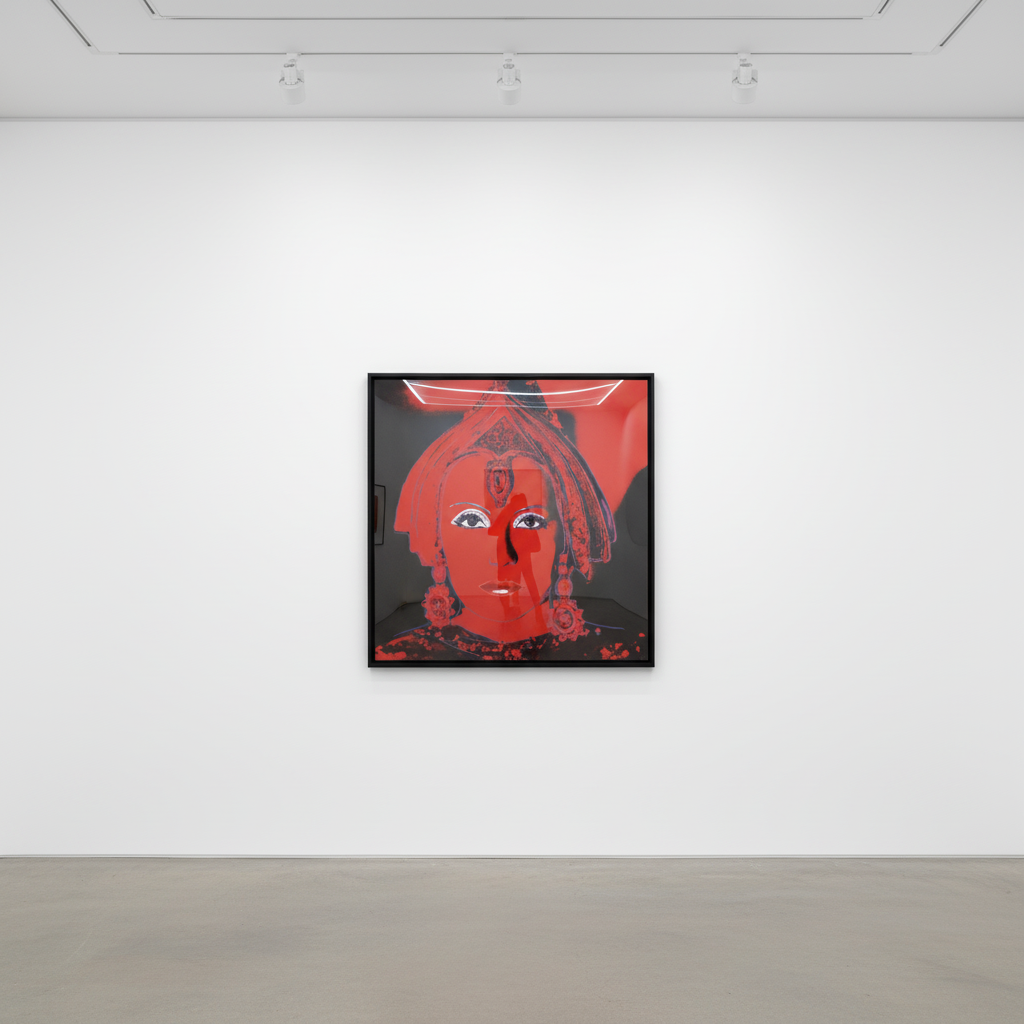 Andy Warhol - The Star F.S. II 258, from Myths, 1981, Screen print with diamond dust on Lenox Museum Board