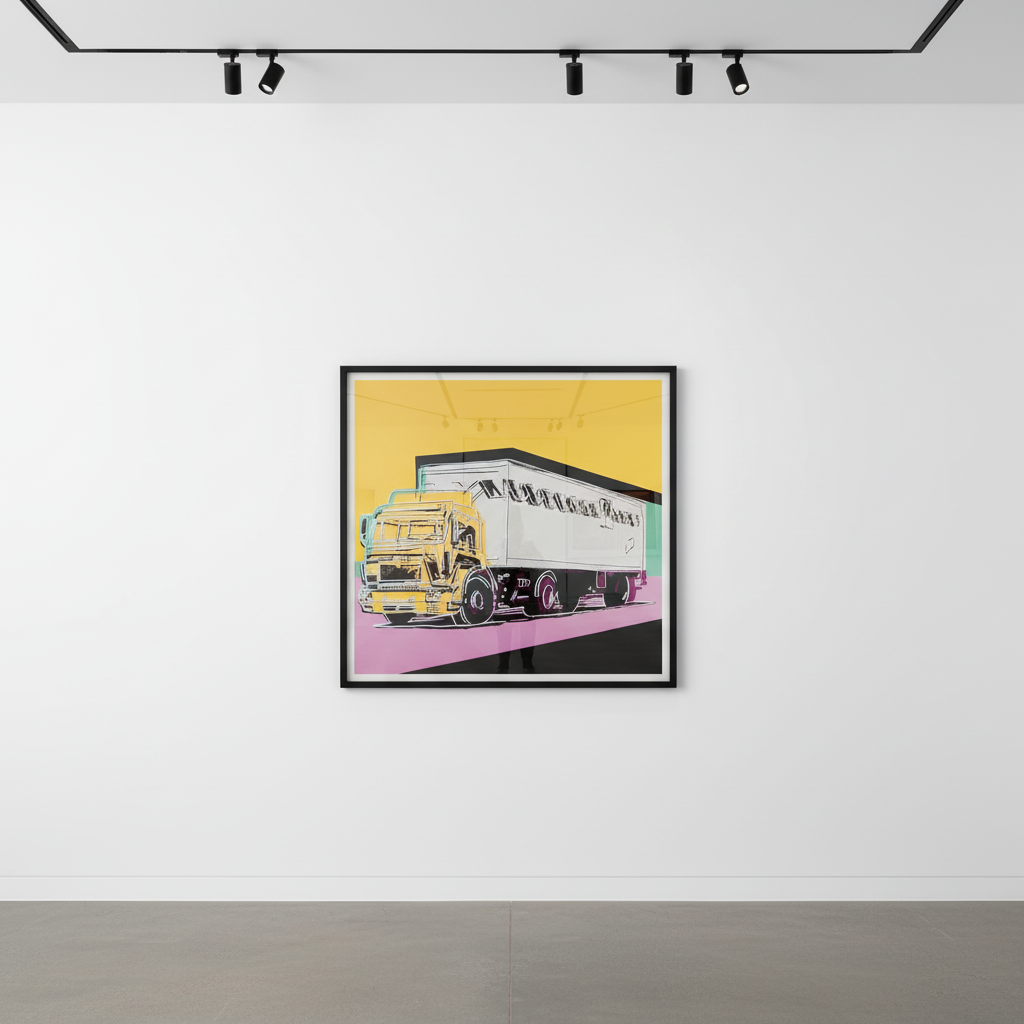 Andy Warhol - Trucks F.S. II 367, 1985, Screen print on Lenox Museum Board