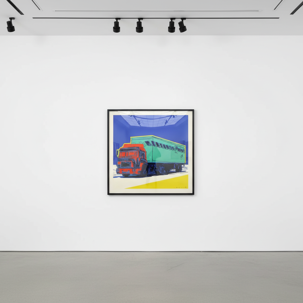 Andy Warhol - Trucks F.S. II 368, 1985, Screen print on Lenox Museum Board