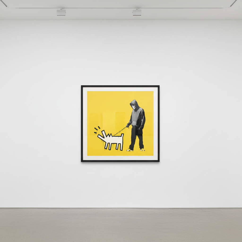 Banksy - Choose Your Weapon Lemon, 2010, Screen print
