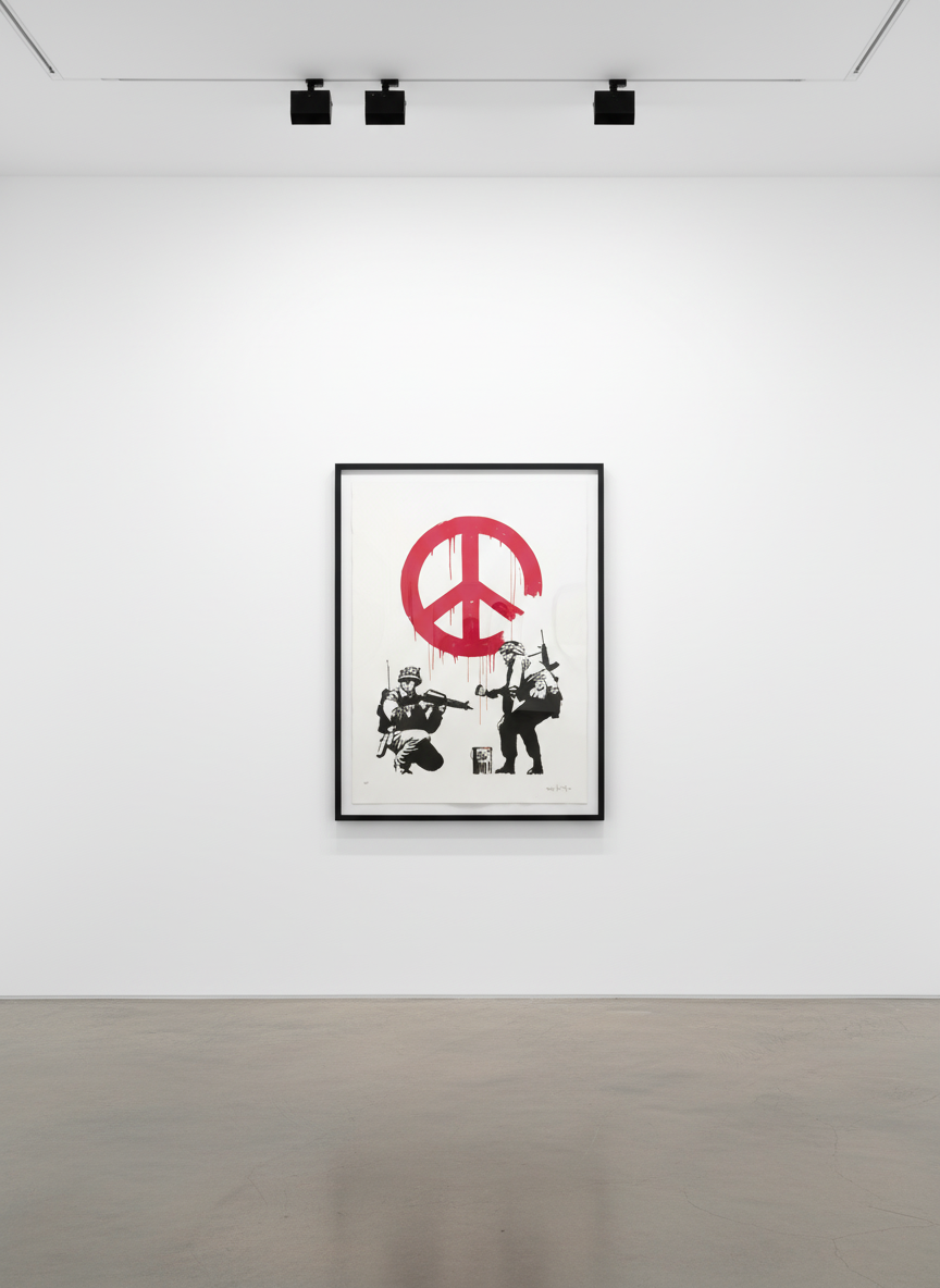 Banksy - CND Soldiers (Signed), 2005, Screen print