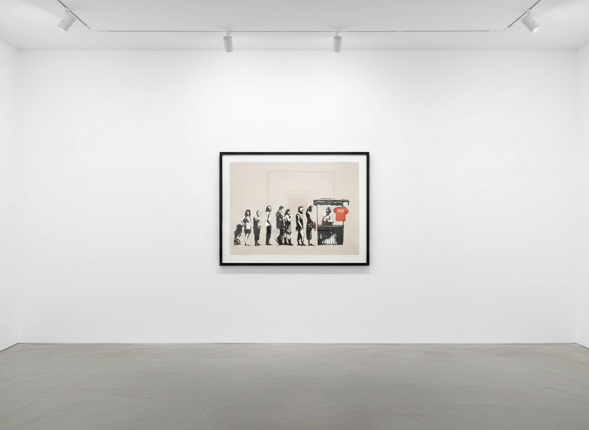 Banksy - Festival (Destroy Capitalism) (Unsigned), 2006, Screen print