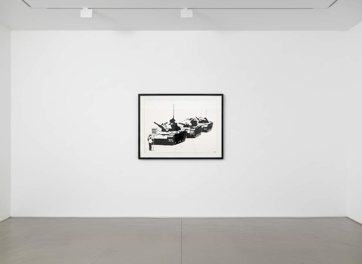 Banksy - Golf Sale (Signed), 2003, Screen print
Signed and numbered