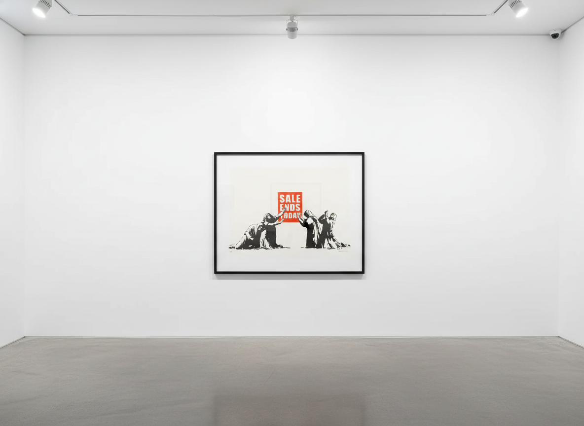 Banksy - Sale Ends (Signed), 2005, Screen print
