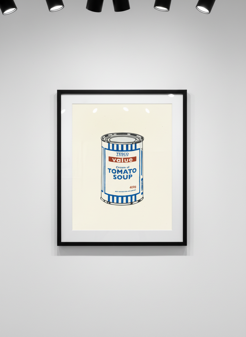 Banksy - Soup Can (Original) (Unsigned), 2005, Screen print