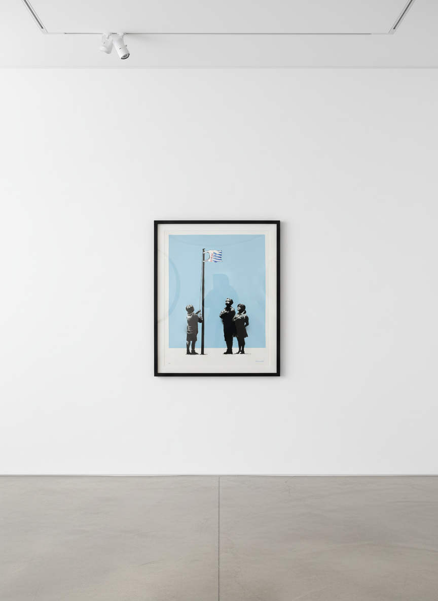 Banksy - Very Little Helps (Signed), 2008, Screen print