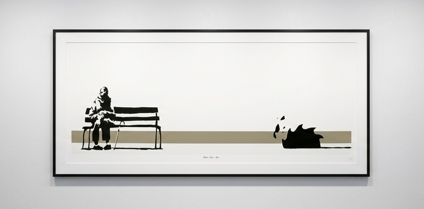 Banksy - Weston Super Mare (Unsigned), 2003, Screen print
