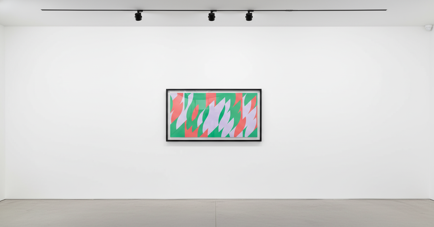 Bridget Riley - About Lilac, 2007, Screenprint