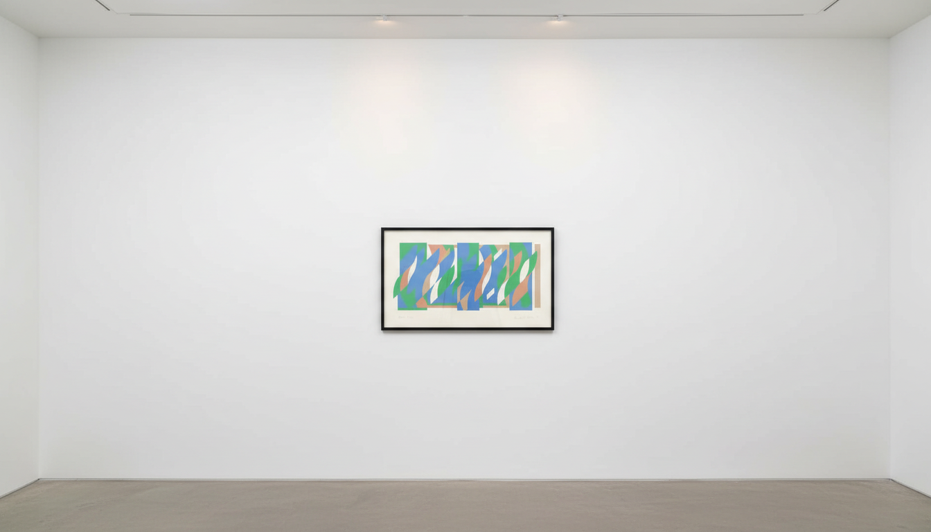 Bridget Riley - Arcadia 3, 2010, Screenprint